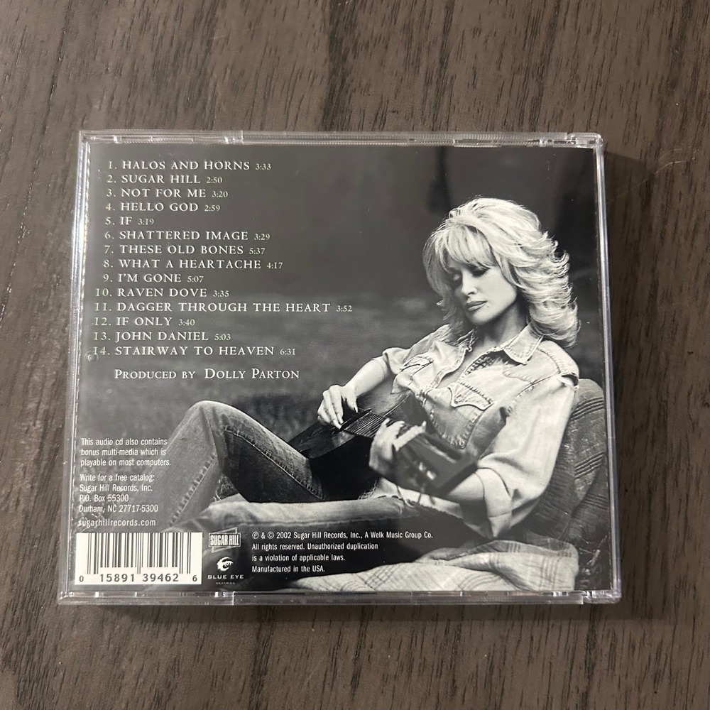 Dolly Parton CD Lot Of 2 Live & Well And Halos & Horns Very Good - Picture 6 of 8